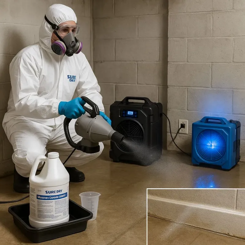 Sanitization and Odor Removal process in Thiells, NY