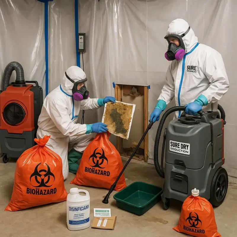 Contaminated Water Handling Protocols process in Thiells, NY