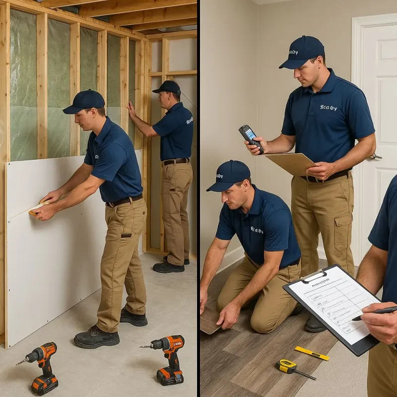 Repairs and Reconstruction process in Thiells, NY